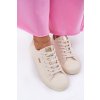 Dámské Textilní Tenisky Big Star RR274768 (Velikost 38, Barva Béžová)