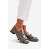Lakované mokasíny přírodní kůže Artiker 55C0412 - 41