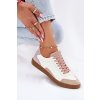 Dámské Kožené Tenisky Zazoo N1220 (Velikost 38, Barva Bílá)