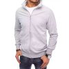 Pánská rozepínací mikina  BX5029 (Velikost XL, Barva Světle šedá)