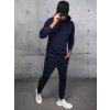 Pánská tepláková souprava   AX0672 (Velikost M, Barva Tmavě modrá)
