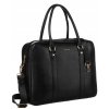 Dámská business taška z ekokůže - Peterson (Barva Černá)