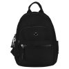 Dámský městský batoh z polyesteru (Barva Černá)