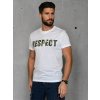 Tshirt Pánské tričko s potiskem  RX5648 (Velikost M, Barva Bílá)