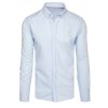 Pánská elegantní košile  DX2642 (Velikost M, Barva Světle modrá)