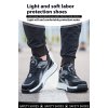 Protiskluzové bezpečnostní boty – tenisky s ochranou proti nárazu (Barva Černá, Velikost 38)