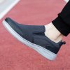 slip-on mokasíny – prodyšné sportovní boty do města a na loď (Barva Tmavě šedá, Velikost 44)