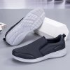 slip-on mokasíny – prodyšné sportovní boty do města a na loď (Barva Tmavě šedá, Velikost 44)