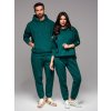 Unisex mikina + kalhoty se stahovací šňůrkou ve stylu athleisure V17 Z111 (Velikost XS/S, Barva Fialová)