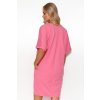 kimono šaty M778 (Barva Růžová, Velikost S/M)