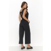 Dámský pletený overal s kalhotami 7/8 NU465 (Barva Černá, Velikost S)