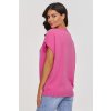 Svetrová vesta s výstřihem do V S157 (Barva Růžová, Velikost ONE SIZE)
