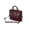 Dámská taška na notebook z pravé kůže FL13 Marina (Barva Bordová)