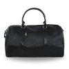 Víkendová kožená taška Astrin S37 (Barva Černá)