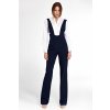 Dámský overal s kšandami KM19 (Barva Tmavě modrá, Velikost S)