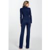 overal se zipem na výstřihu KM37 (Barva Tmavě modrá, Velikost S)