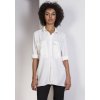 Oversize dámská košile K108 (Velikost S/M, Barva Bílá)