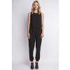 Lehký a elegantní overal bez rukávů KB101 (Velikost S, Barva Černá)