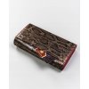 Dámská lakovaná peněženka se vzorem hadí kůže (Barva Červená)