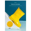 Dětské nepromokavé holínky s protiskluzovou podrážkou (Barva (varianta) Aurora Light Blue, Velikost 31)