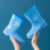 Dětské nepromokavé holínky s protiskluzovou podrážkou (Barva (varianta) Aurora Light Blue, Velikost 31)