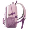 Měkký školní batoh s nastavitelnými popruhy (Barva bílá || fialová)