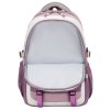 Měkký školní batoh s nastavitelnými popruhy (Barva bílá || fialová)
