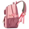 polyesterový školní batoh s nastavitelnými popruhy (Barva Růžová)