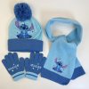 Zimní sada Disney Stitch – čepice, šála a rukavice pro děti (Barva (varianta) Modrá)