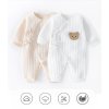 Bavlněný overal s dlouhým rukávem pro novorozence (Barva (varianta) 2Pcs Set, Velikost 1M)