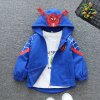Dětská bunda s kapucí a potiskem Spidermana (Barva (varianta) 3, Velikost 4XXL(140cm))