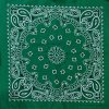 Bavlněný šátek bandana – paisley vzor, hip hop styl (Barva (varianta) Modrá)