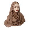 Dlouhý muslimský šátek – kvalitní bavlněný turban hijab (Barva (varianta) 5)