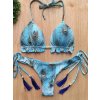 Dámské push-up bikiny – dvoudílné plavky s výstřihem (Barva (varianta) MK06, Velikost S)