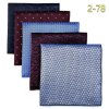 Sada 5 kapesníků – elegantní hedvábný design pro muže (Barva (varianta) HSET2-76)