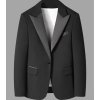 Slavnostní pánský oblek pro svatby, večírky i vystoupení (Barva (varianta) Černá, Velikost 3XL)