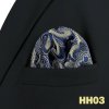 Pánský kapesníček – elegantní paisley vzor do saka (Barva (varianta) FH24)