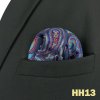 Pánský kapesníček – elegantní paisley vzor do saka (Barva (varianta) FH24)