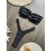 Dámské mikro bikiny – brazilský střih, push-up podprsenka (Barva (varianta) RT2520, Velikost L)