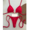 Dámské bikiny s trojúhelníkovým střihem – sexy plavky (Barva (varianta) RT019, Velikost L)
