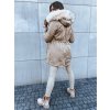 Dámská zimní bunda VIXEN   TY3871 (Velikost S, Barva Světle hnědá)