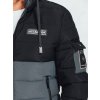 Pánská bunda zimní s kapucí  TX5049 (Velikost S, Barva Tmavě šedá)