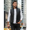 Pánská vesta prošívaná  TX5080 (Velikost M, Barva Světle šedá)