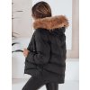Dámská zimní bunda prošívaná  TY5126 (Velikost S, Barva Černá)