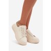 Dámské sneakersy na platformě Big Star SS274246 (Velikost 38, Barva Béžová)
