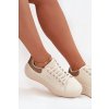 Dámské sneakersy na platformě Big Star SS274246 (Velikost 38, Barva Béžová)
