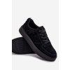 Pánské Sneakersy Na Platformě Zamszové Big Star OO174012 (Velikost 41, Barva Černá)