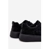 Pánské Sneakersy Na Platformě Zamszové Big Star OO174012 (Velikost 41, Barva Černá)