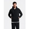 Men's BASIC tracksuit set kangaroo sweatshirt + joggers -  V2 Z85 (Velikost M, Barva Olivová)