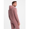 Men's BASIC tracksuit set kangaroo sweatshirt + joggers -  V2 Z85 (Velikost M, Barva Olivová)
